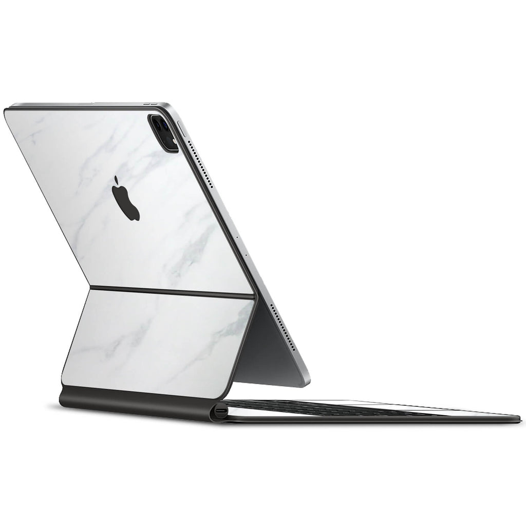 Apple iPad Pro Magic Keyboard 11" (2020, Gen 2) White Marble Skins