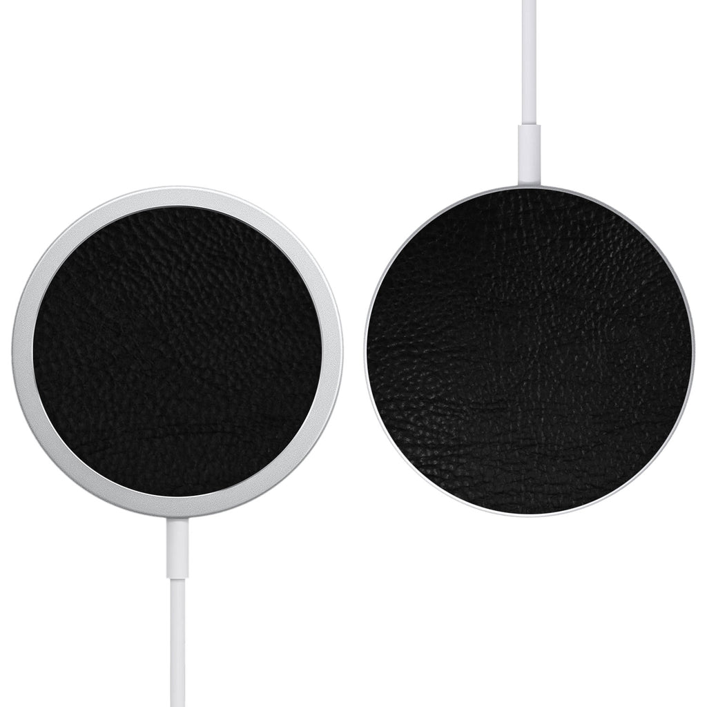 Apple MagSafe Charger Black leather skins
