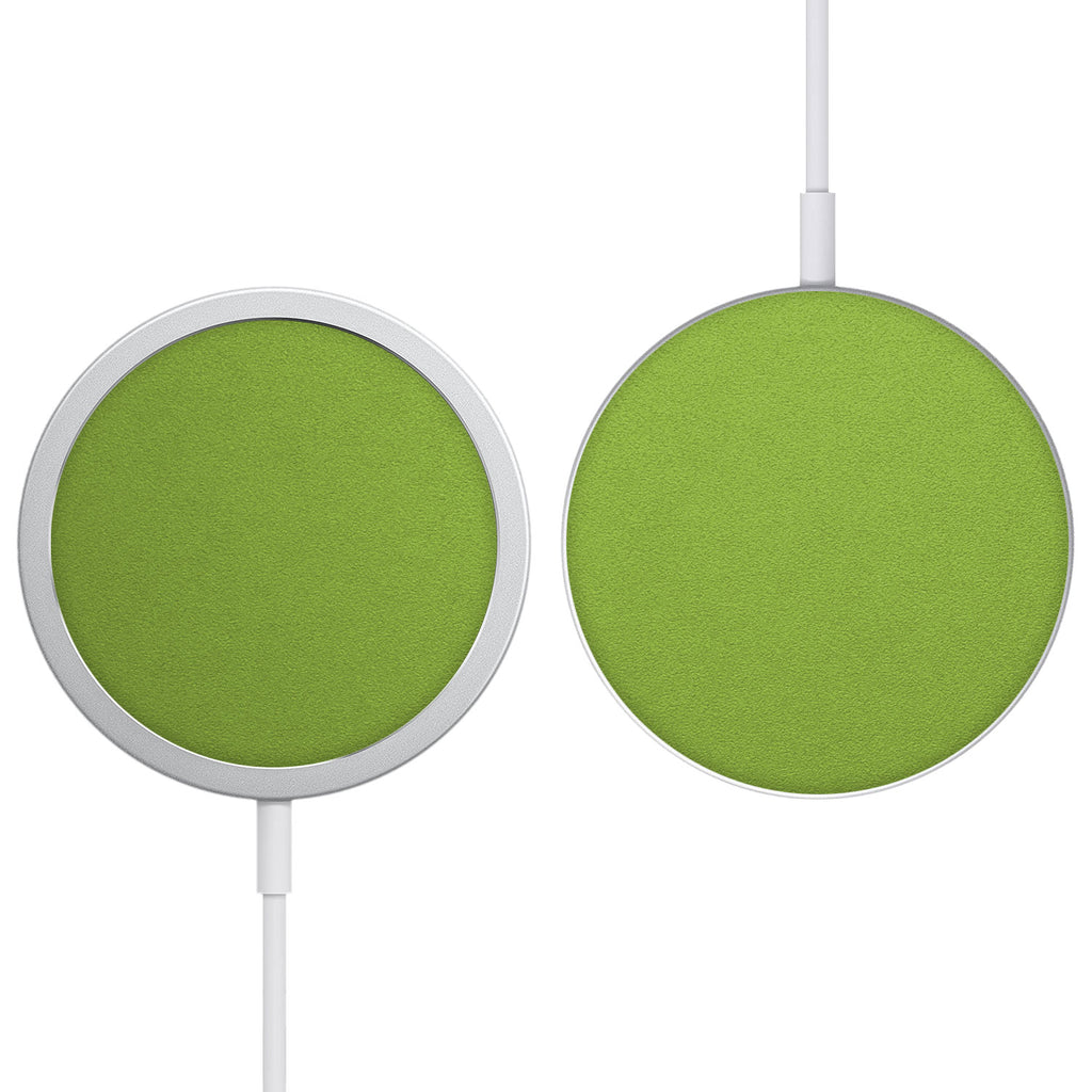 Apple MagSafe Charger Textured matt green skins