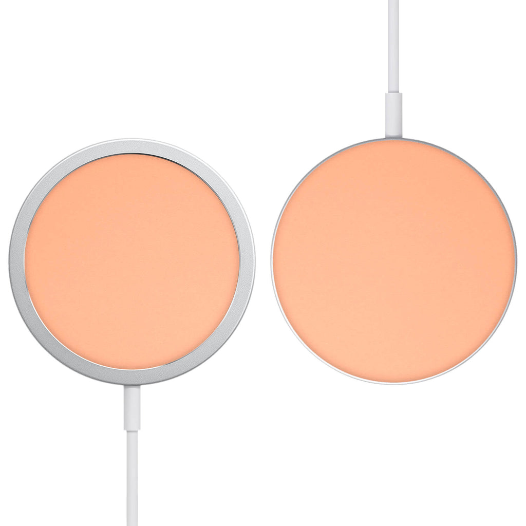 Apple MagSafe Charger Textured matt peach skins