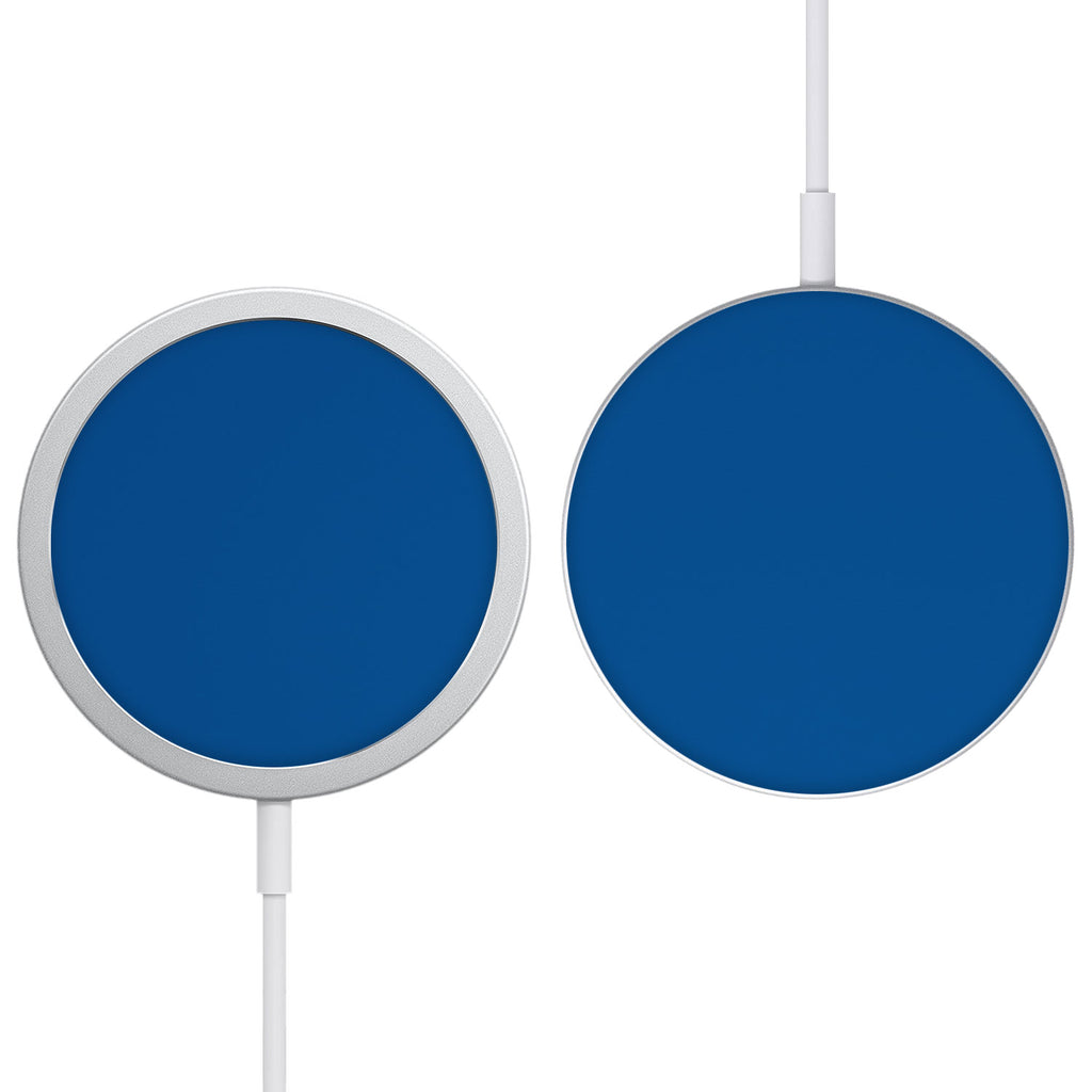 Apple MagSafe Charger Textured matt royal blue skins