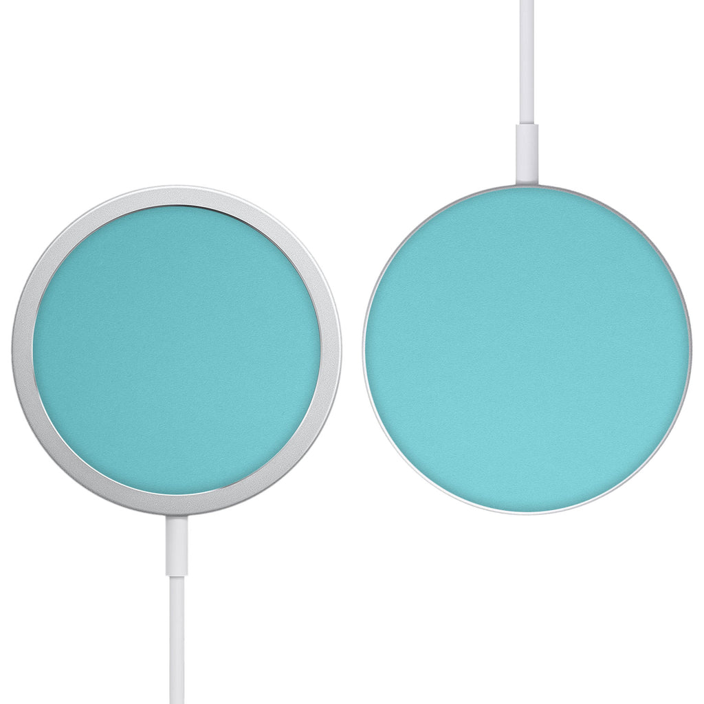 Apple MagSafe Charger Textured matt turquoise skins