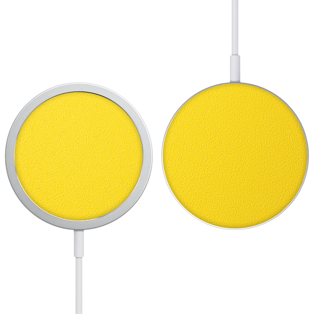 Apple MagSafe Charger Textured matt yellow skins