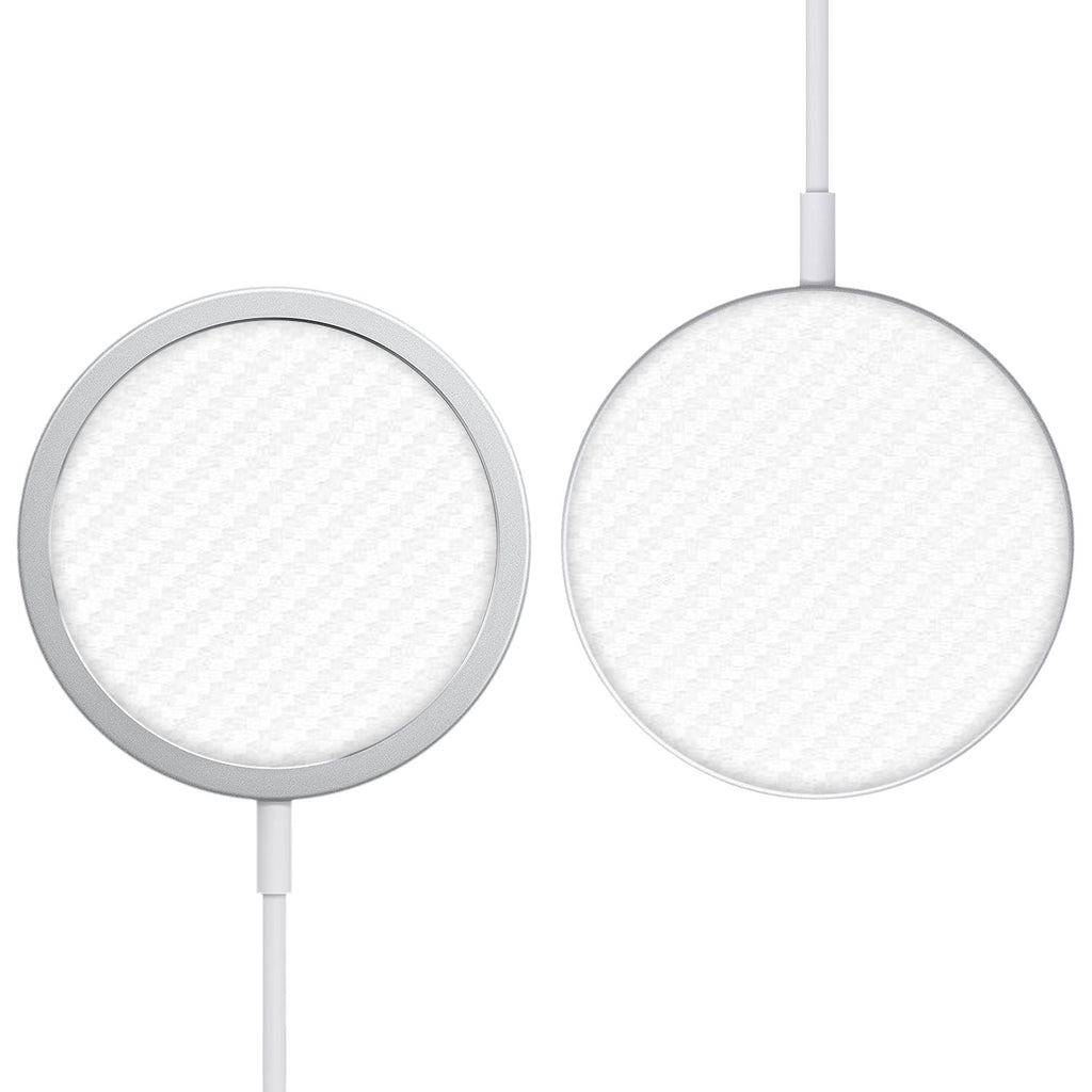 Apple MagSafe Charger White carbon fibre skins