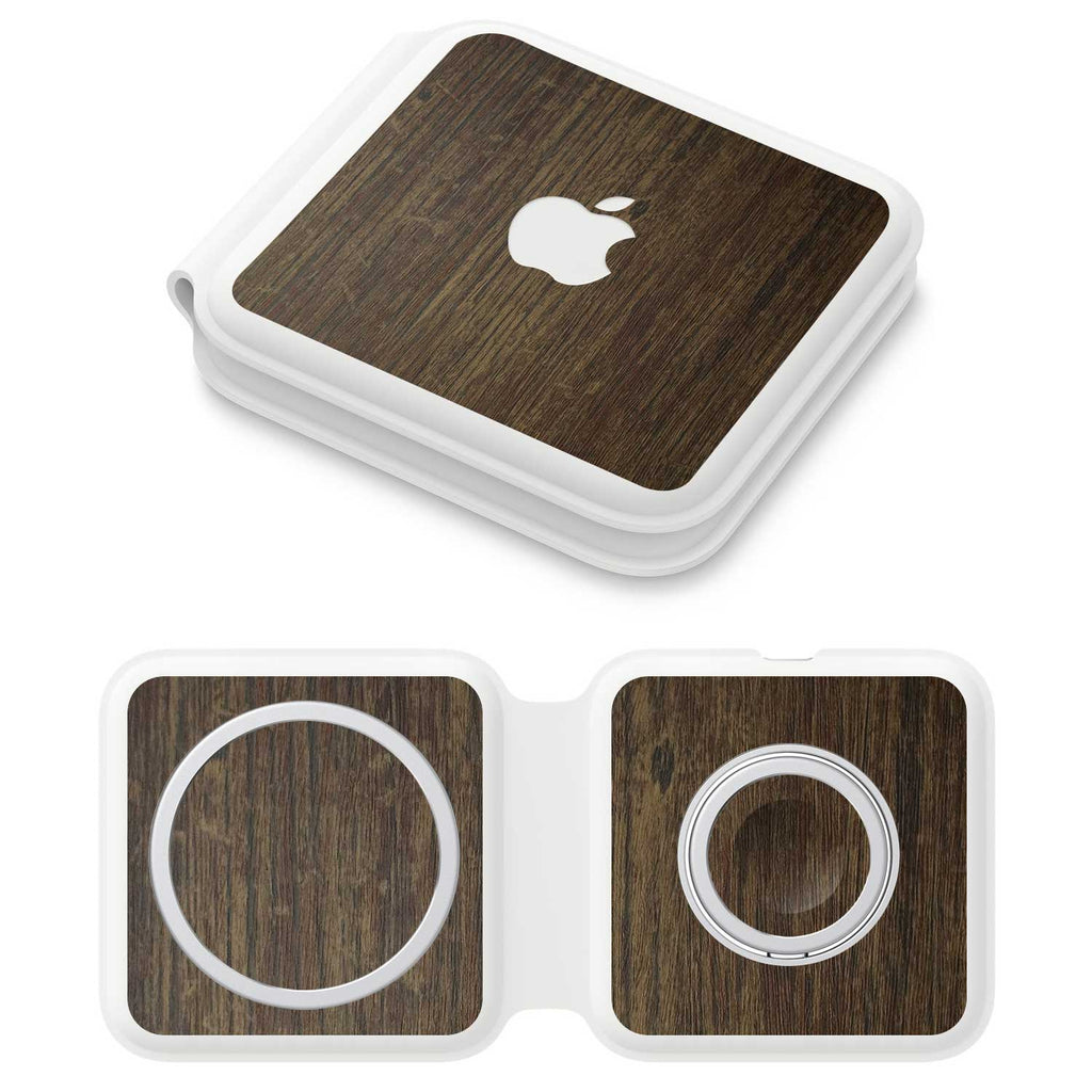 Apple MagSafe Duo Charger Aged oak skins