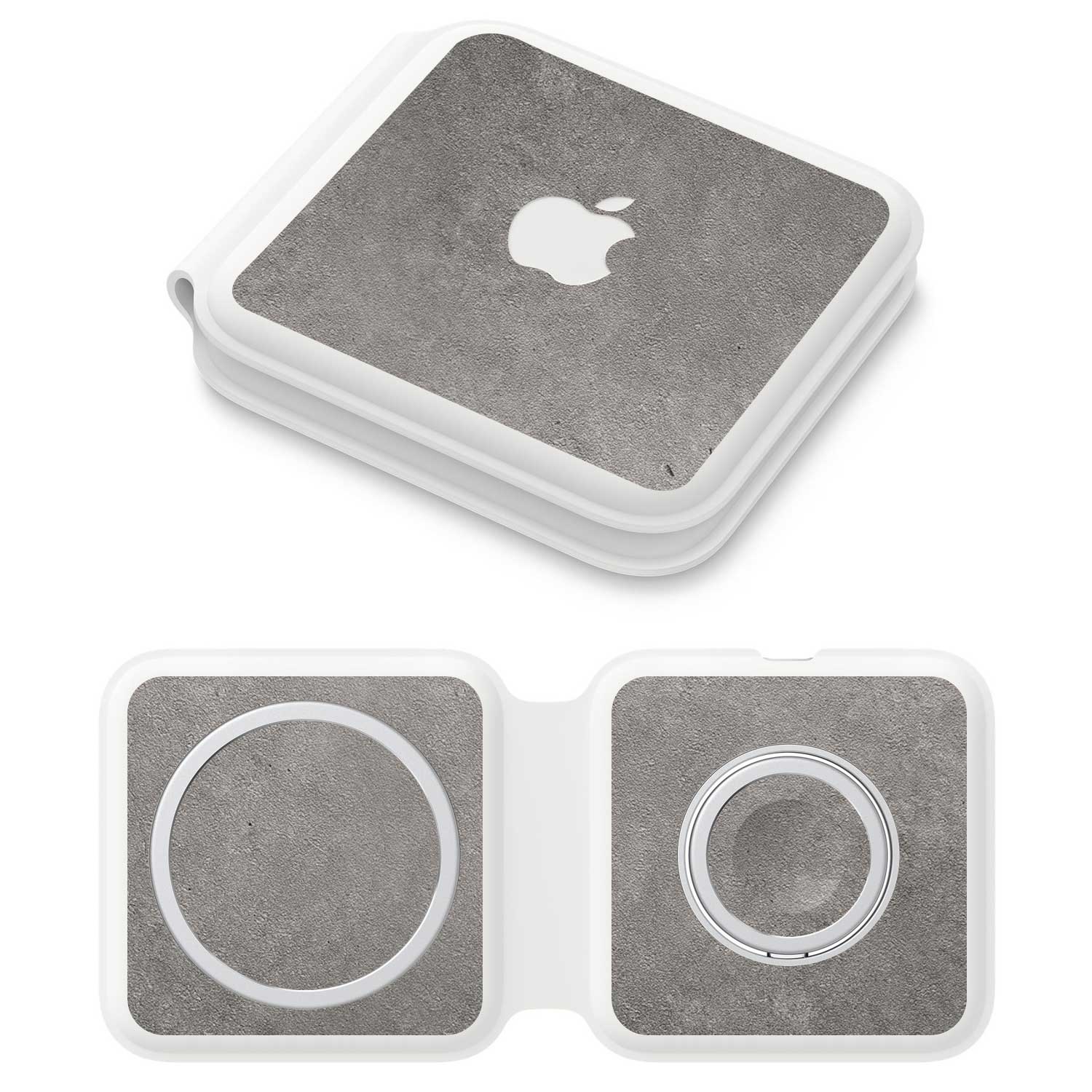 Apple MagSafe Duo Charger Sahara concrete skins