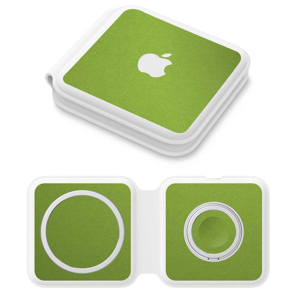 Apple MagSafe Duo Charger Textured matt green skins