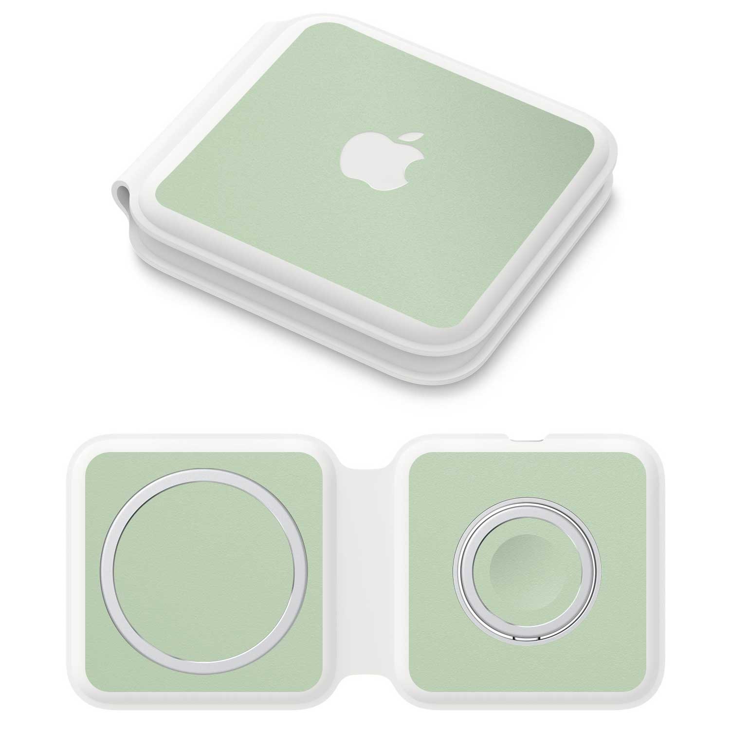 Apple MagSafe Duo Charger Textured matt mint skins
