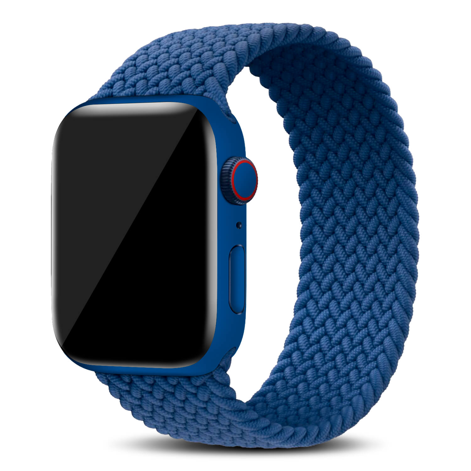 Apple Watch Series 8 Textured matt royal blue skins (41mm)