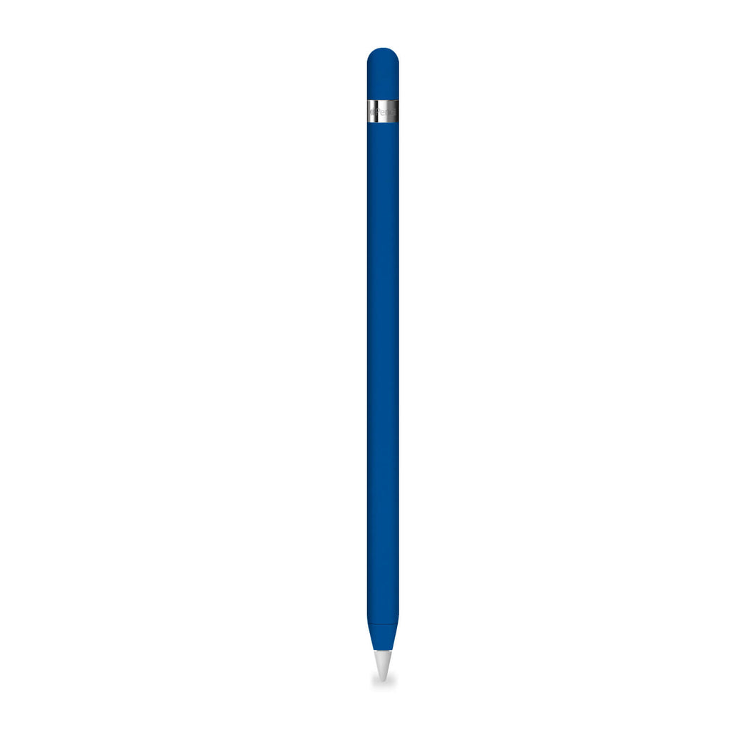 Apple Pencil (Gen 1) Textured Matt Royal Blue Skins