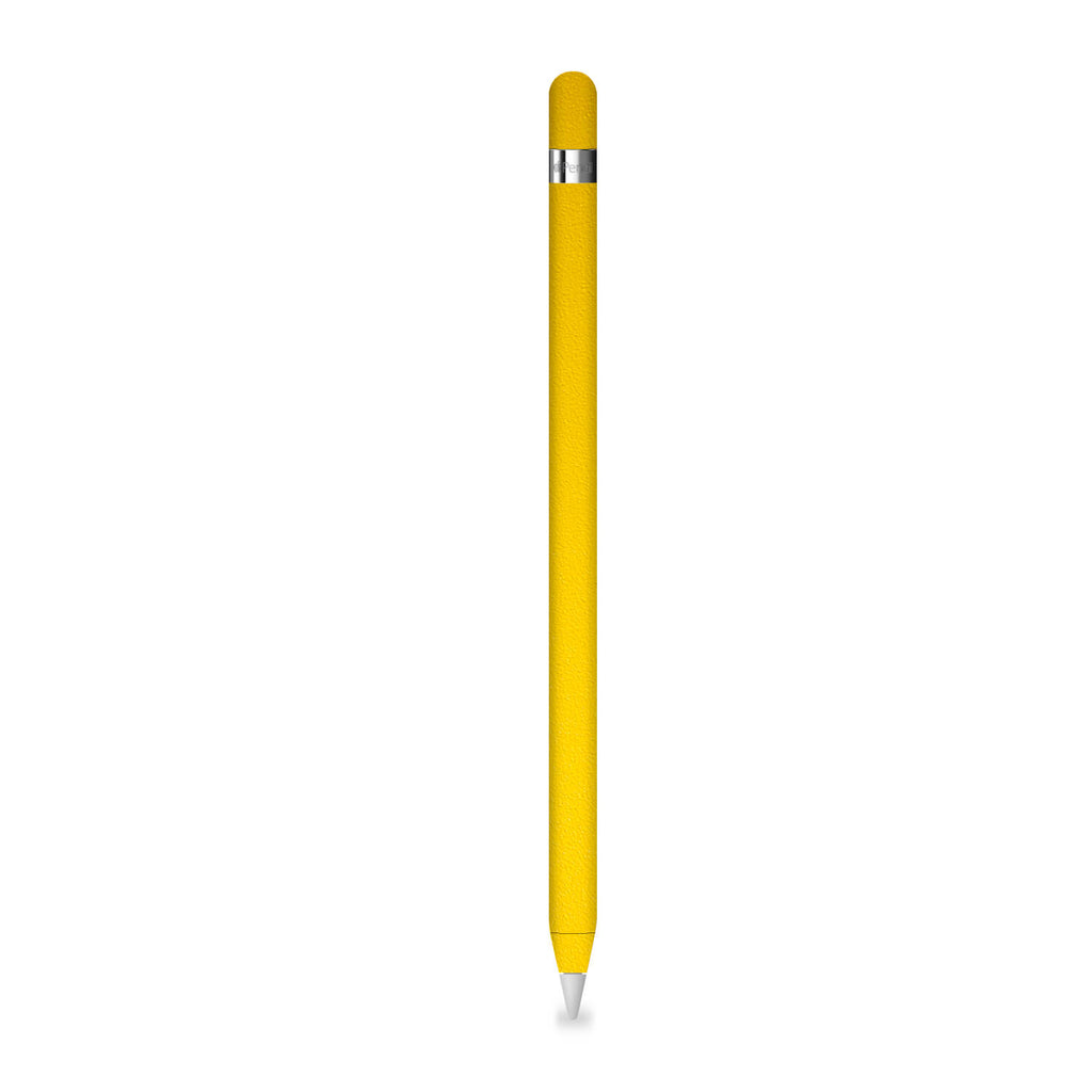 Apple Pencil (Gen 1) Textured Matt Yellow Skins