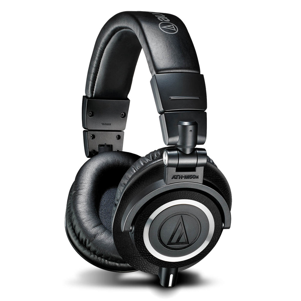 Audio Technica ATH-M50X Black leather skins