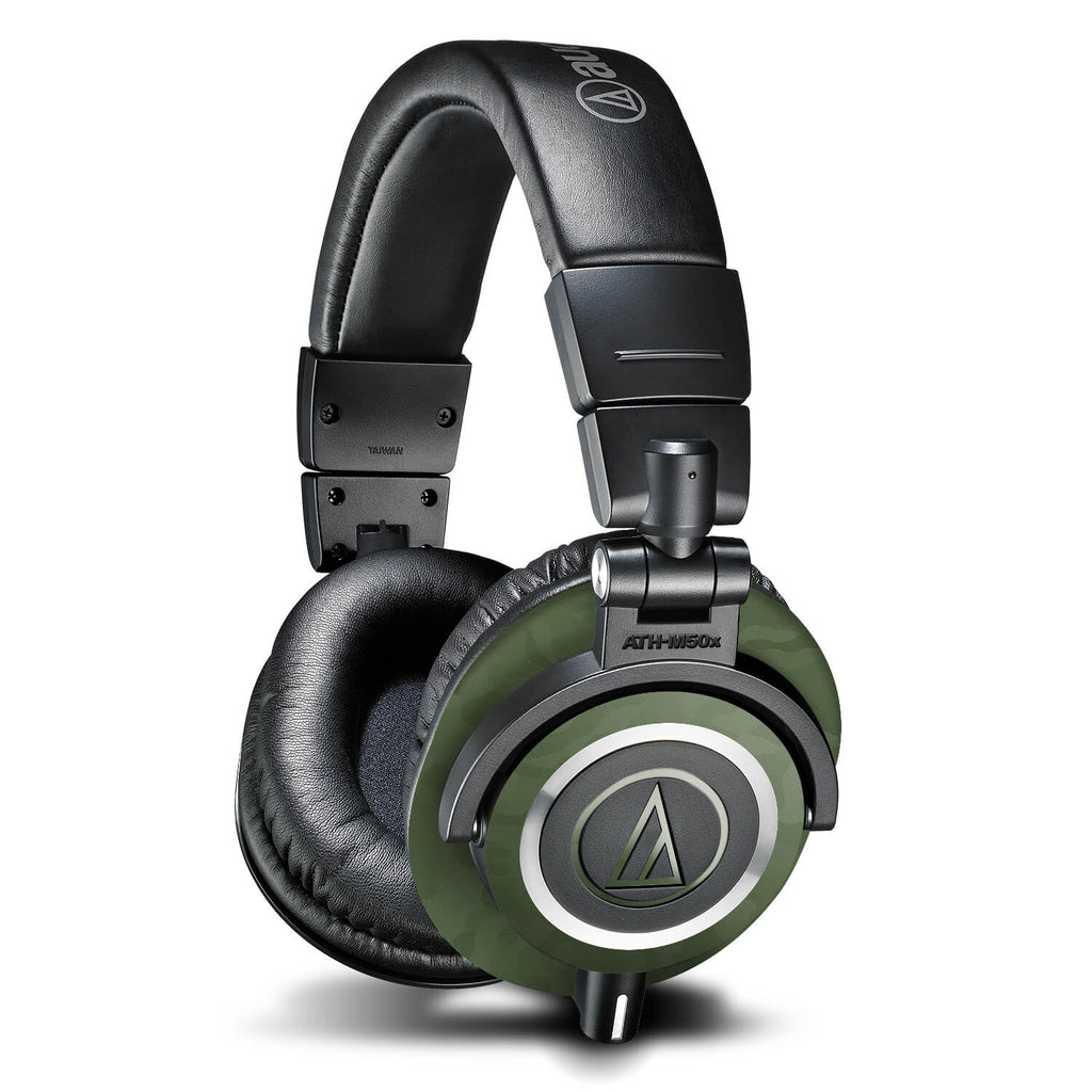 Audio Technica ATH-M50X Green camo skins