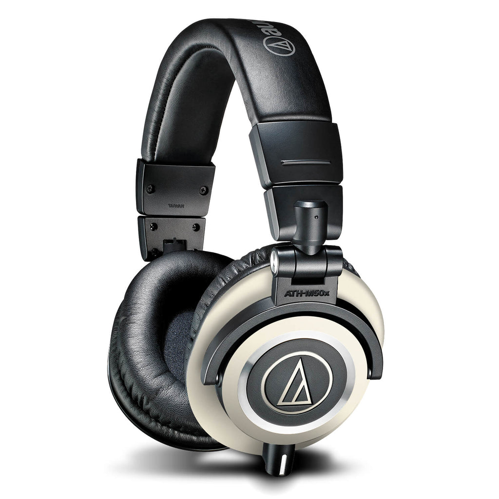 Audio Technica ATH-M50X Textured matt cream skins