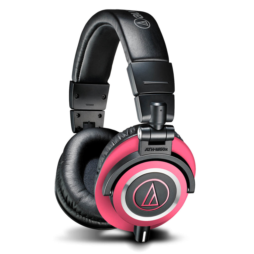 Audio Technica ATH-M50X Textured matt pink skins