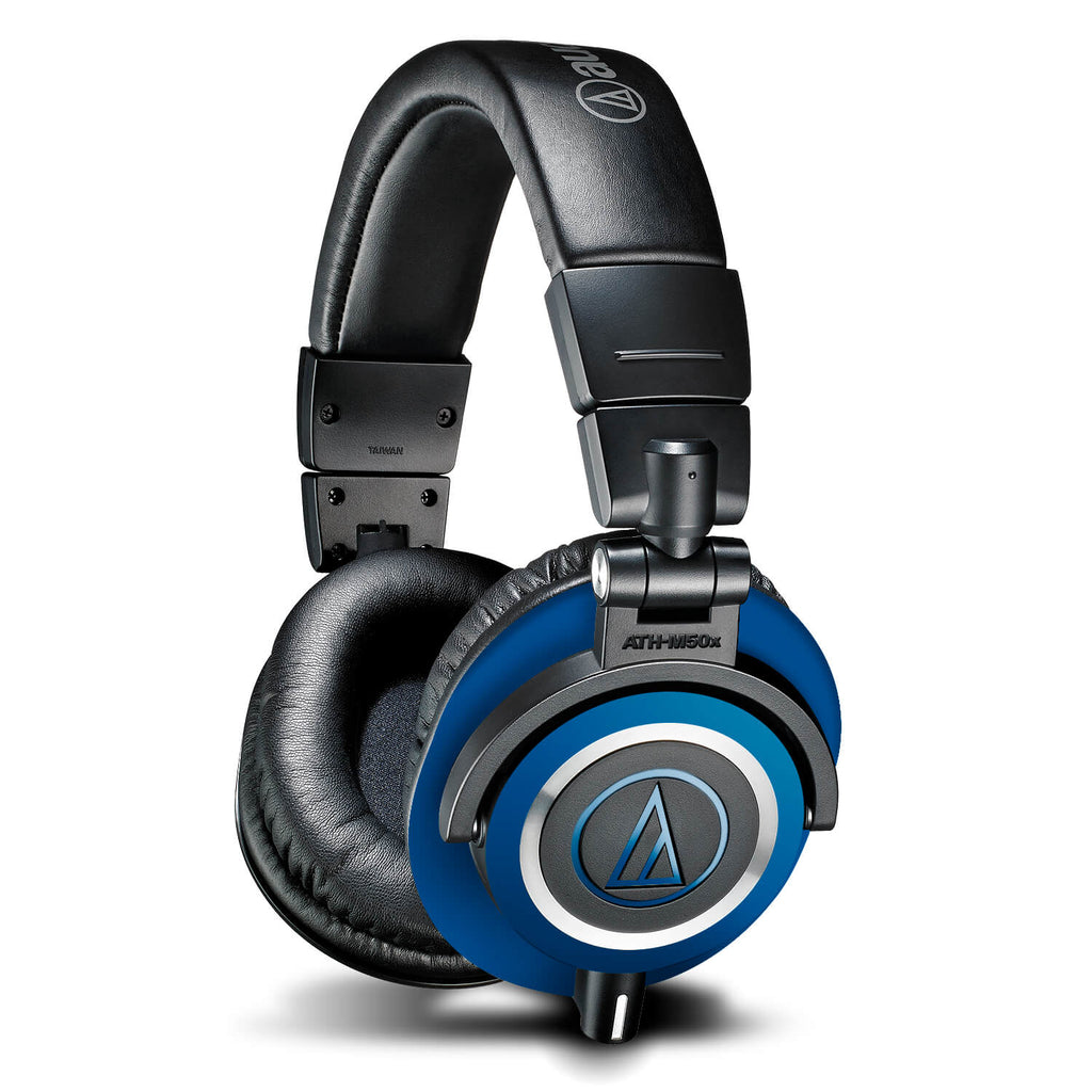 Audio Technica ATH-M50X Textured matt royal blue skins