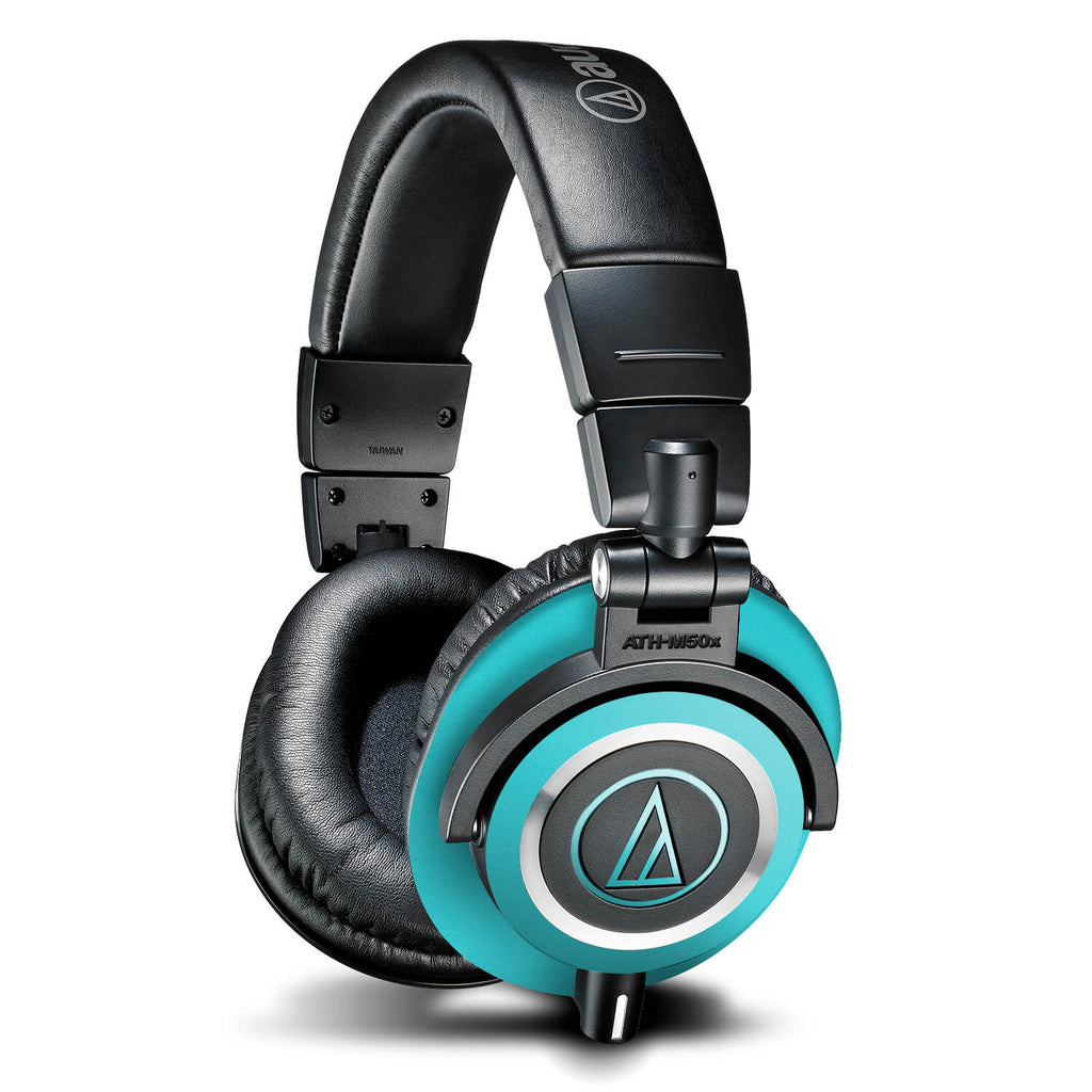 Audio Technica ATH-M50X Textured matt turquoise skins