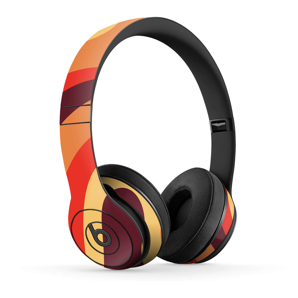Beats Solo 3 Wireless Abstract lava skins