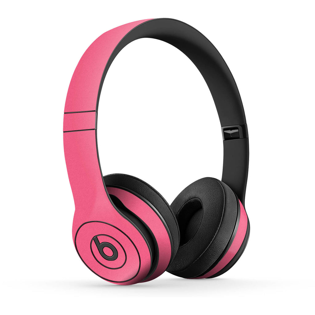 Beats Solo 3 Textured Matt Pink Skins