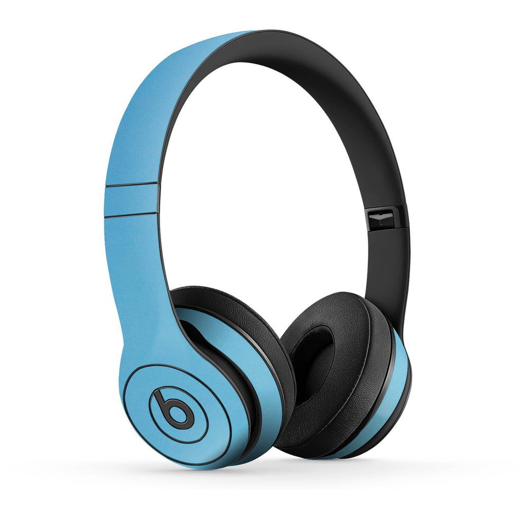 Beats Solo 3 Textured Matt Light Blue Skins