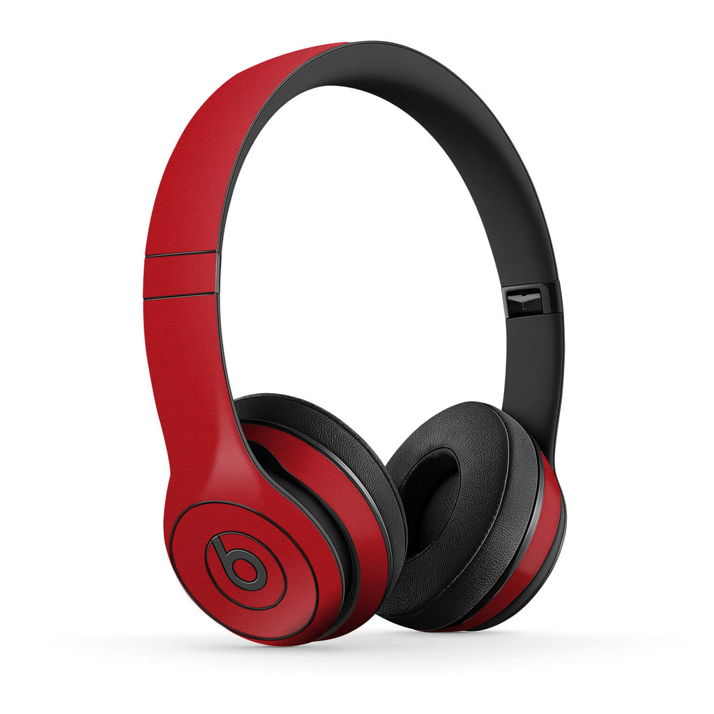 Beats Solo 3 Textured Matt Red Skins