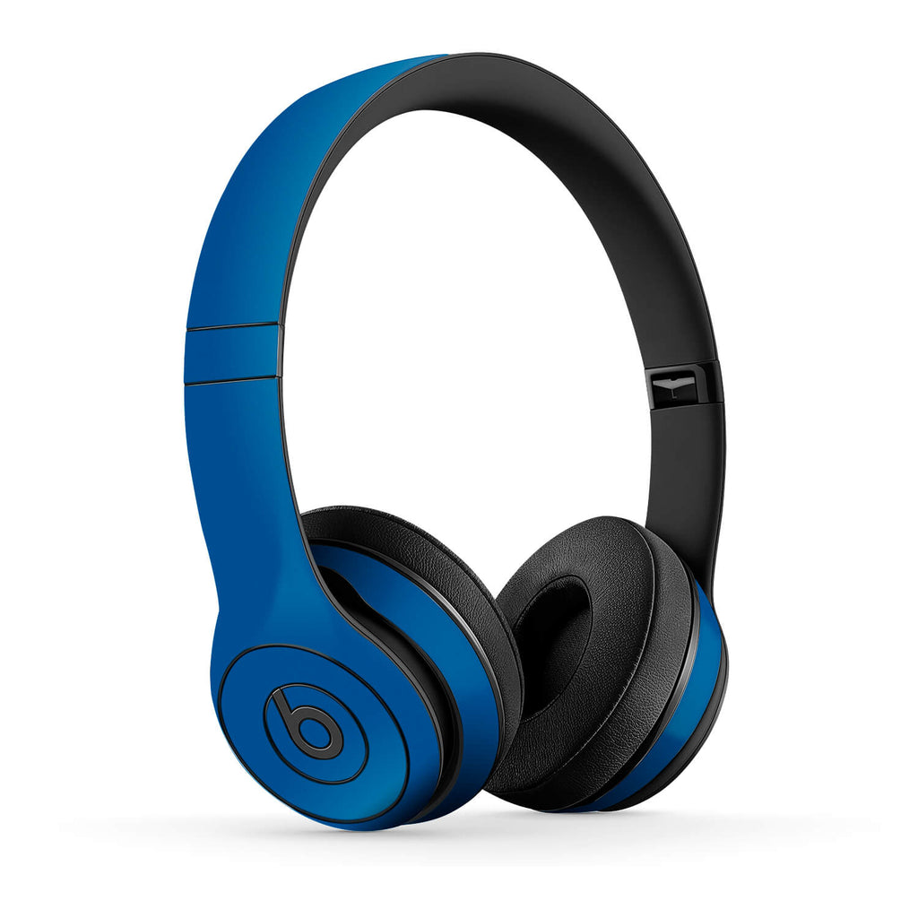 Beats Solo 3 Textured Matt Royal Blue Skins