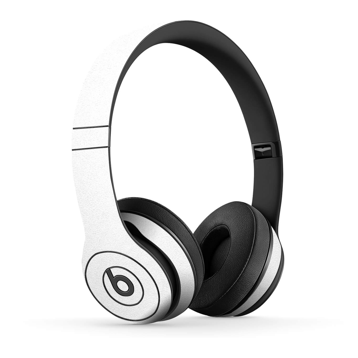 Beats Solo 3 Textured Matt White Skins