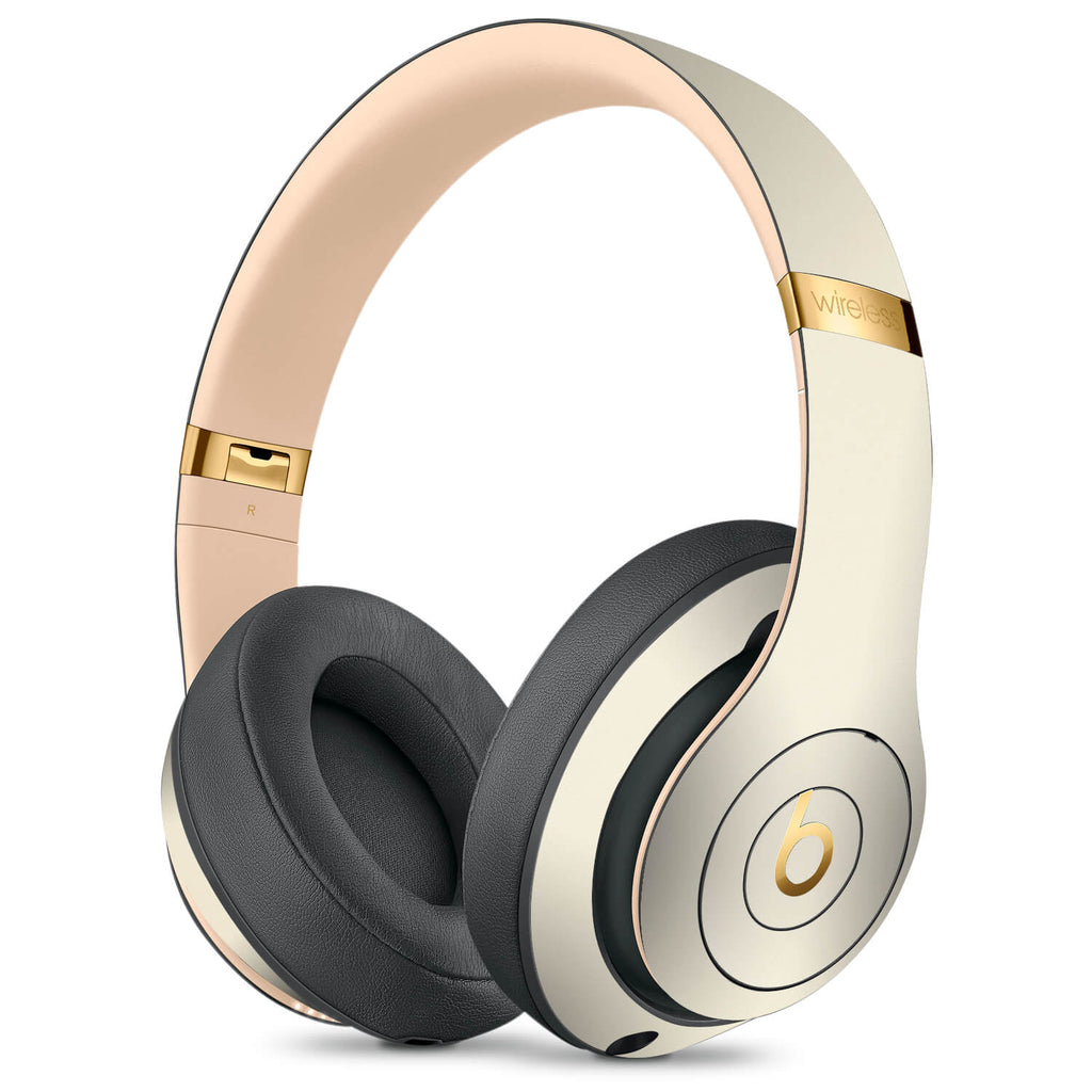 Beats Studio3 Wireless Textured Matt Cream Skins