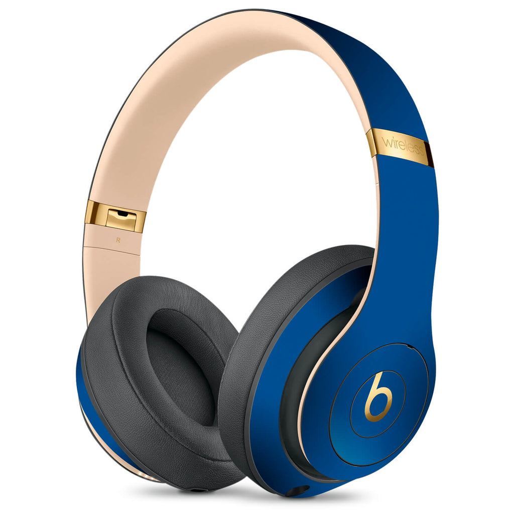 Beats Studio3 Wireless Textured Matt Royal Blue Skins