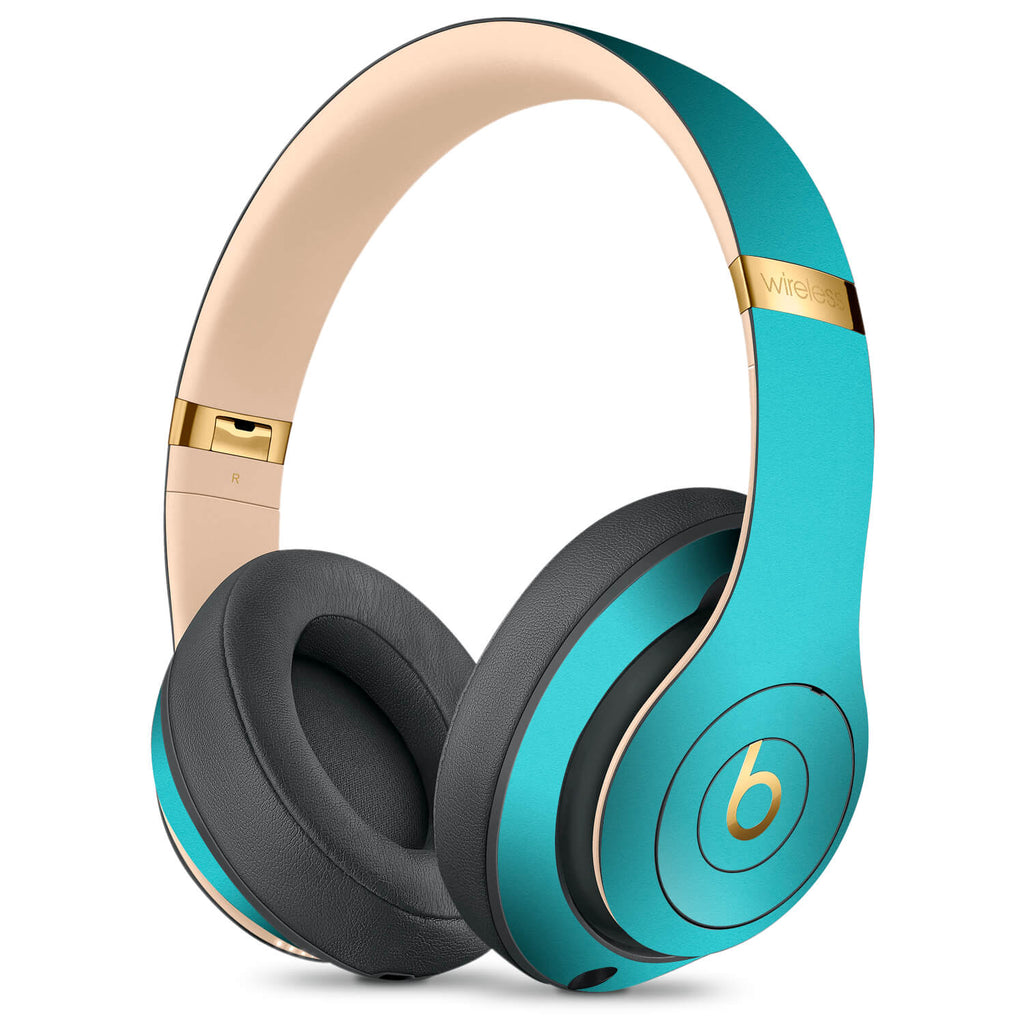 Beats Studio3 Wireless Textured Matt Turquoise Skins