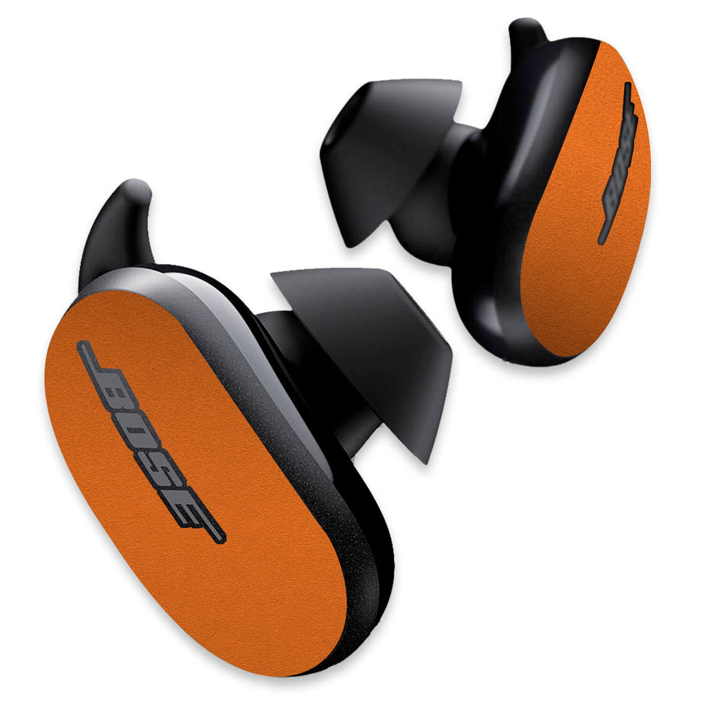 Bose QuietComfort Earbud Textured Matt Orange Skins