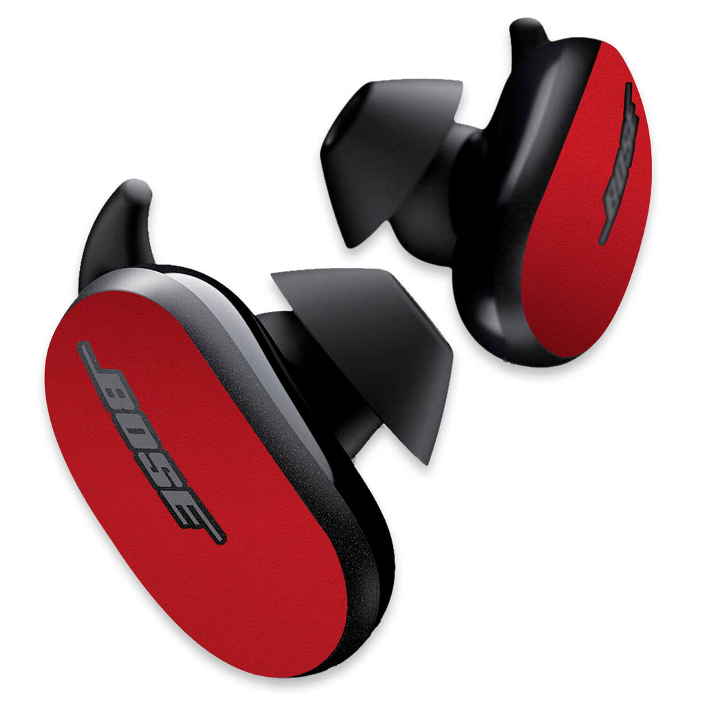 Bose QuietComfort Earbud Textured Matt Red Skins