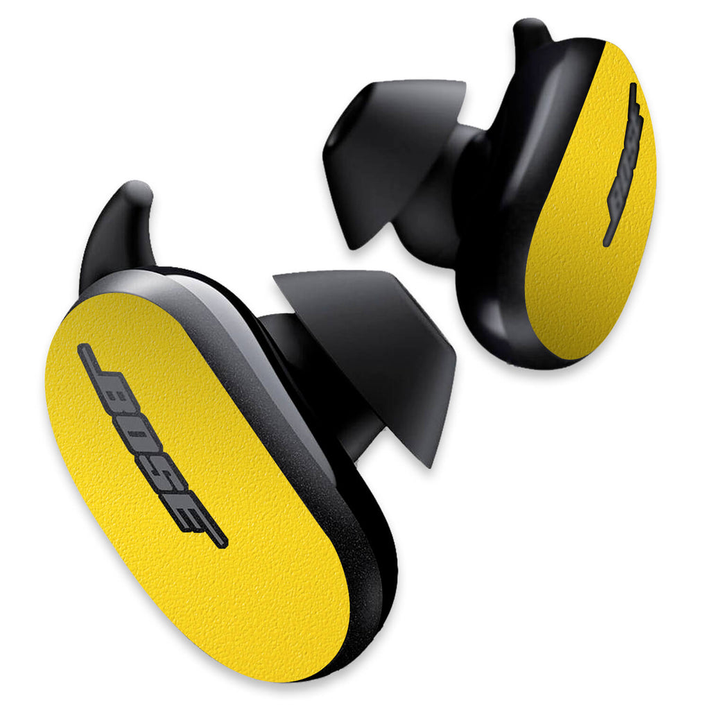 Bose QuietComfort Earbud Textured Matt Yellow Skins