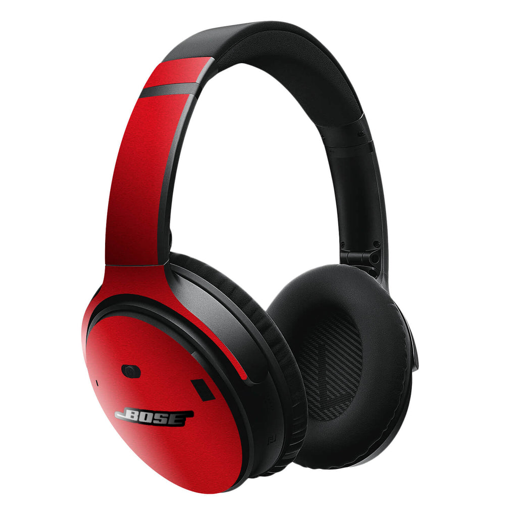 Bose QC35 II Headphone Textured Matt Red Skins