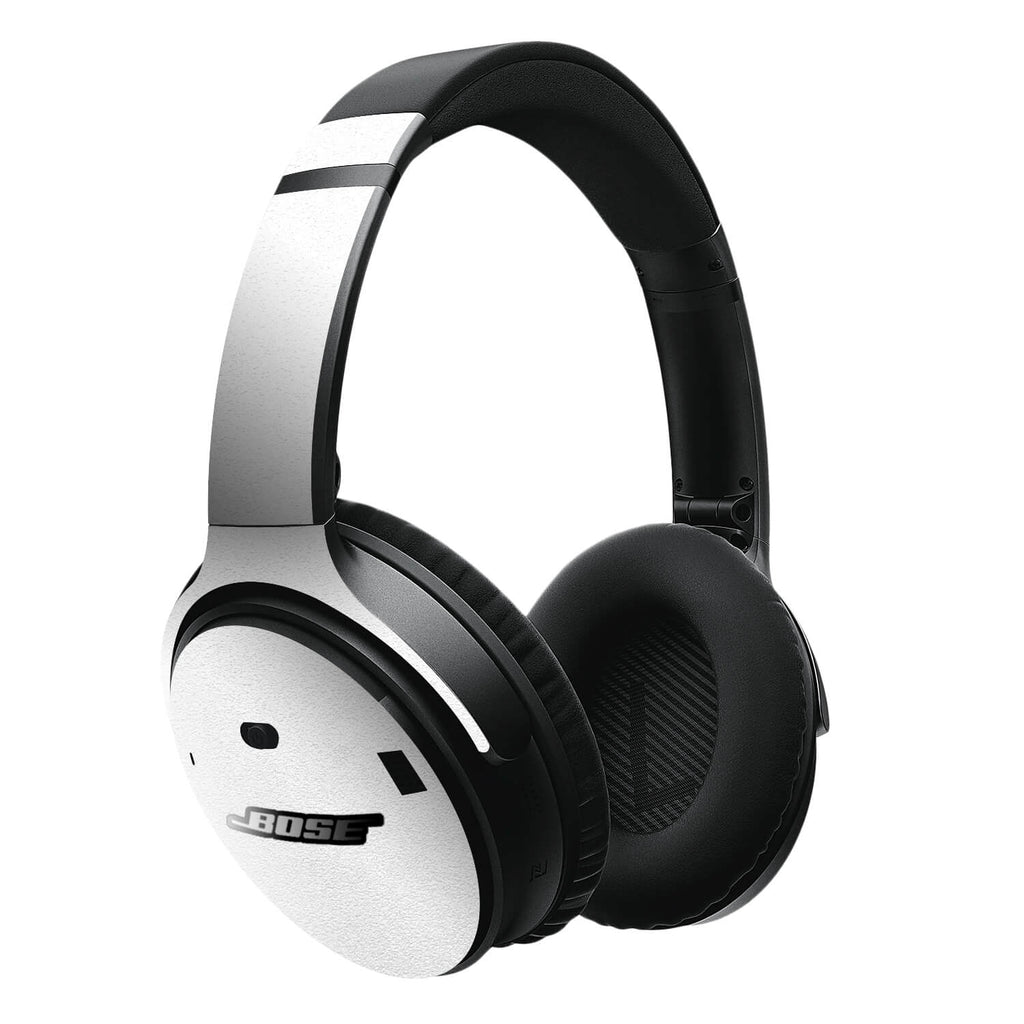 Bose QC35 Headphone Textured Matt White Skins