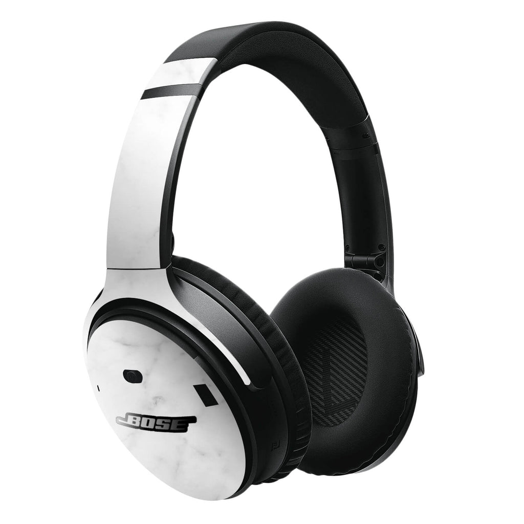 Bose QC35 Headphone White Marble Skin