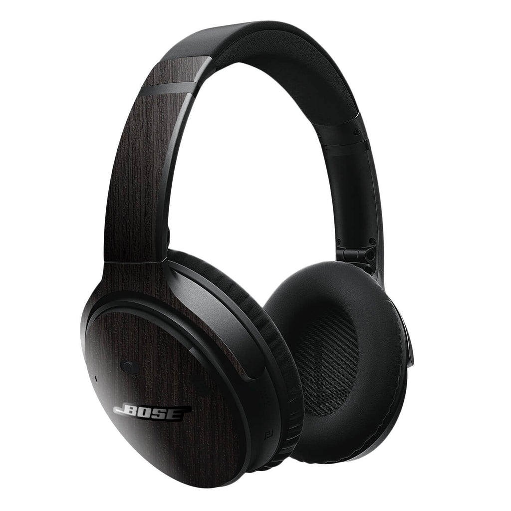 Bose QC35 Headphone Silverblack Wood Skin