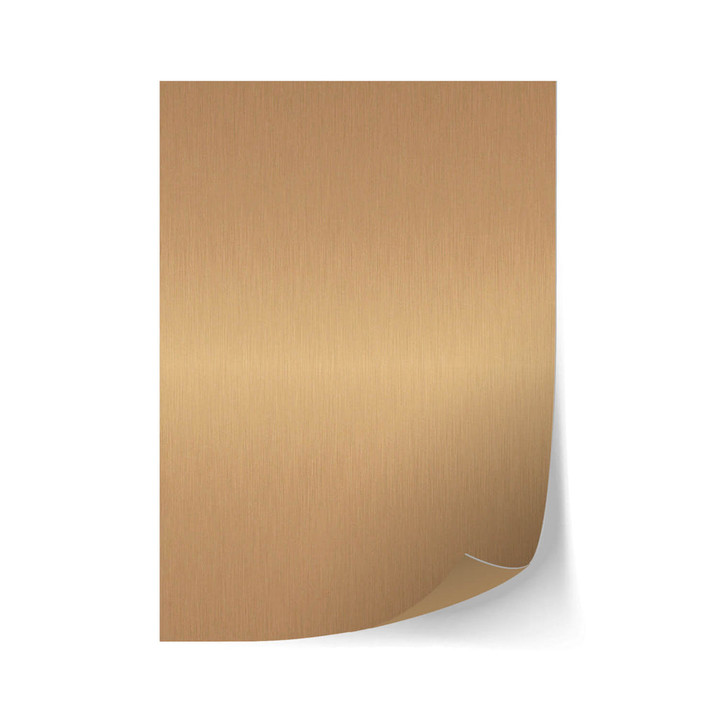 Brushed gold skins 330mmx230mm