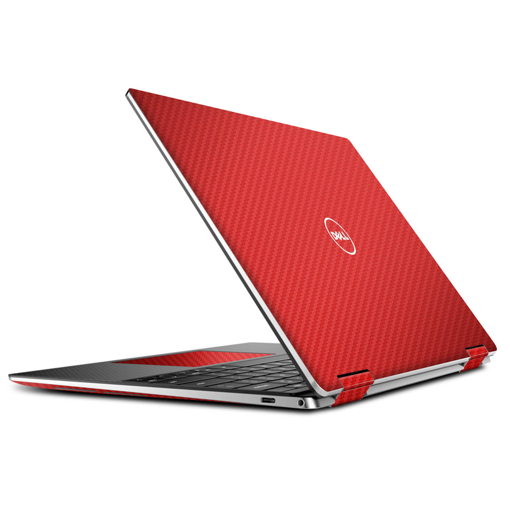 Dell XPS 13 2-in-1 (7390) Red Carbon Fibre Skins