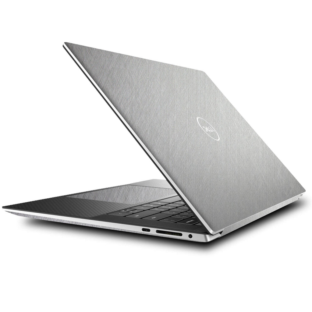Dell XPS 15 (9500) Brushed Aluminium Skins