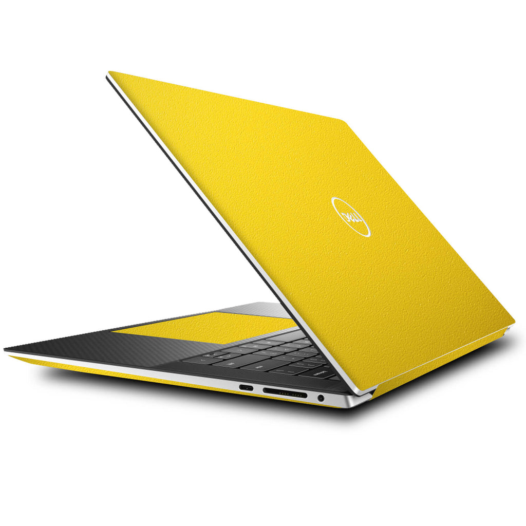 Dell XPS 15 (9500) Textured Matt Yellow Skins