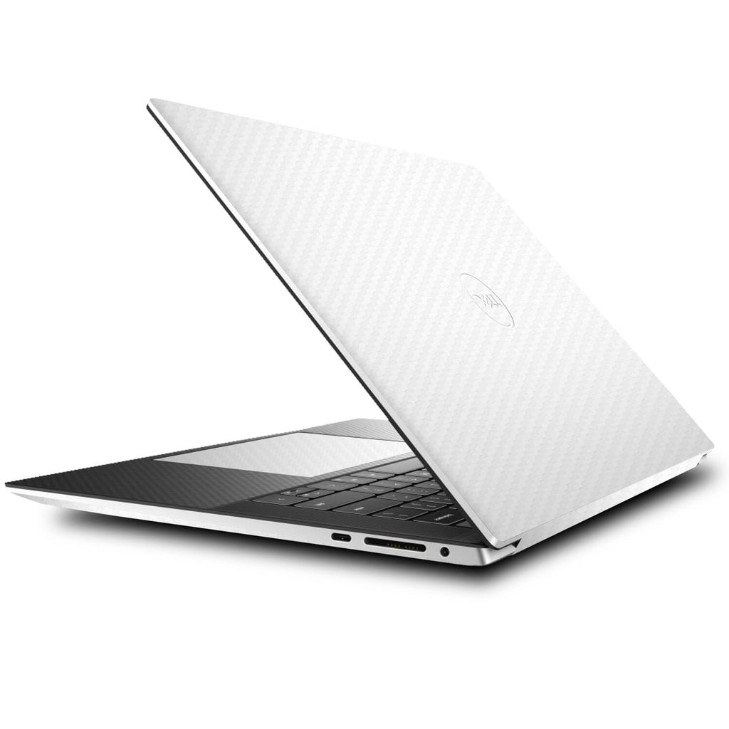 Dell XPS 15 (9500) White Carbon Fibre Skins