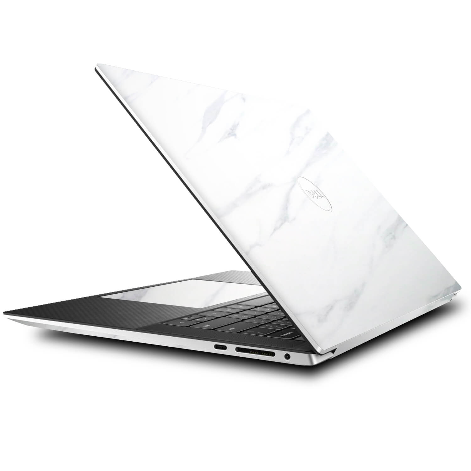 Dell XPS 17 (9700) White Marble Skins