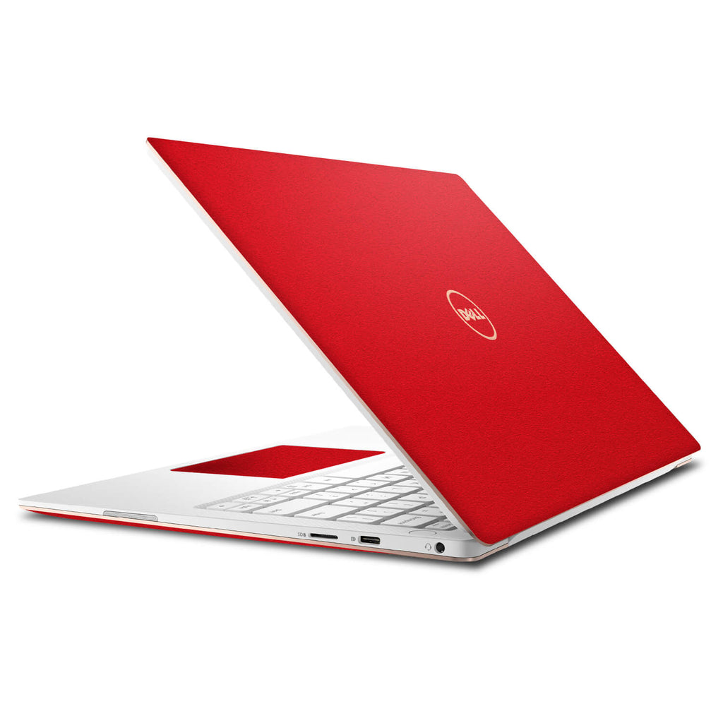 Dell XPS 13 Textured Matt Red Skins 9380