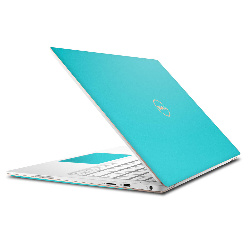 Dell XPS 13 Textured Matt Turquoise Skins 9370