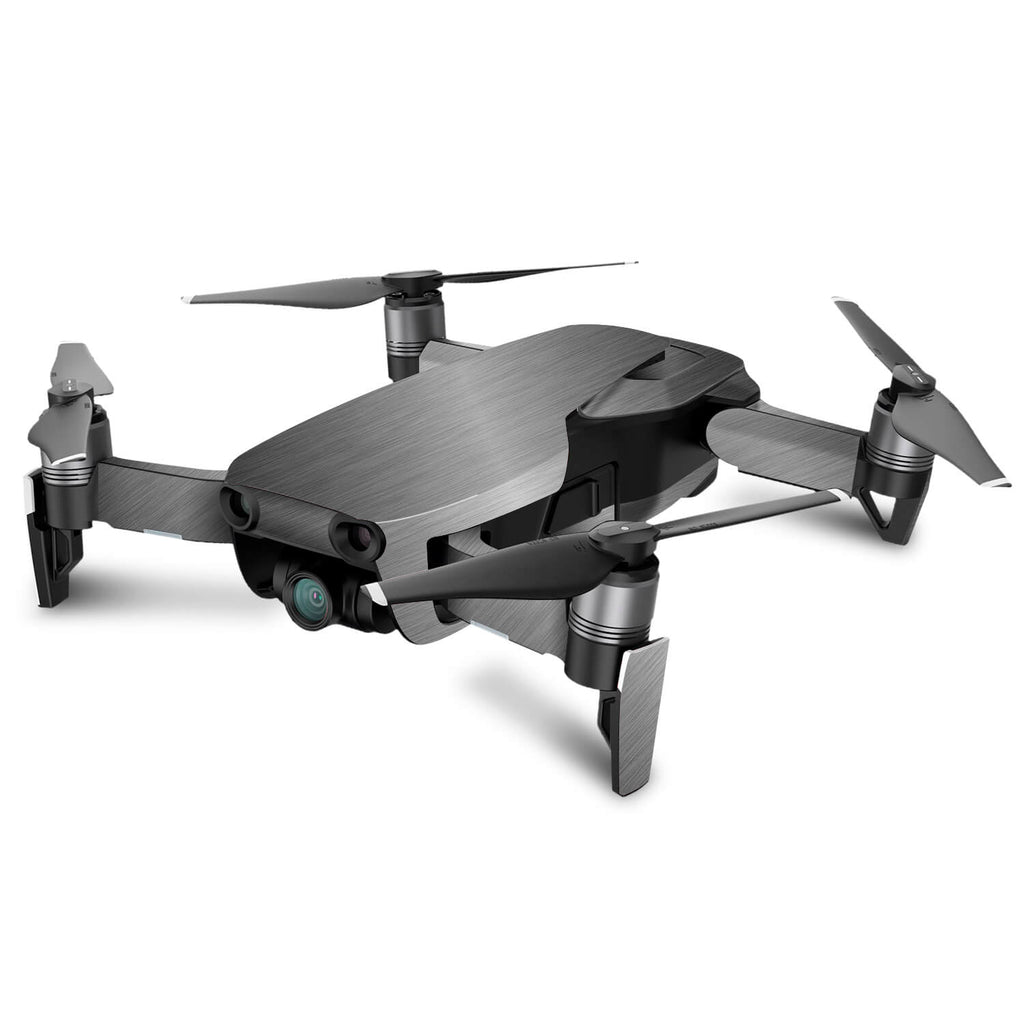 DJI Mavic Air Brushed Titanium Skins