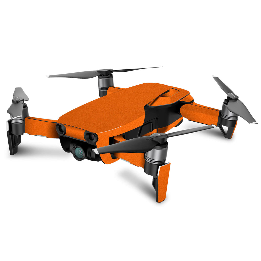 DJI Mavic Air Textured Matt Orange Skins