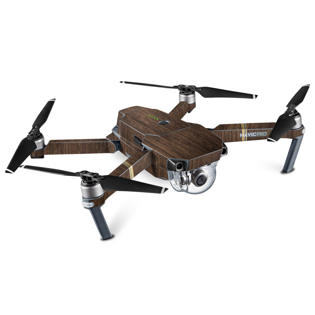 DJI Mavic Pro Aged Oak Skins