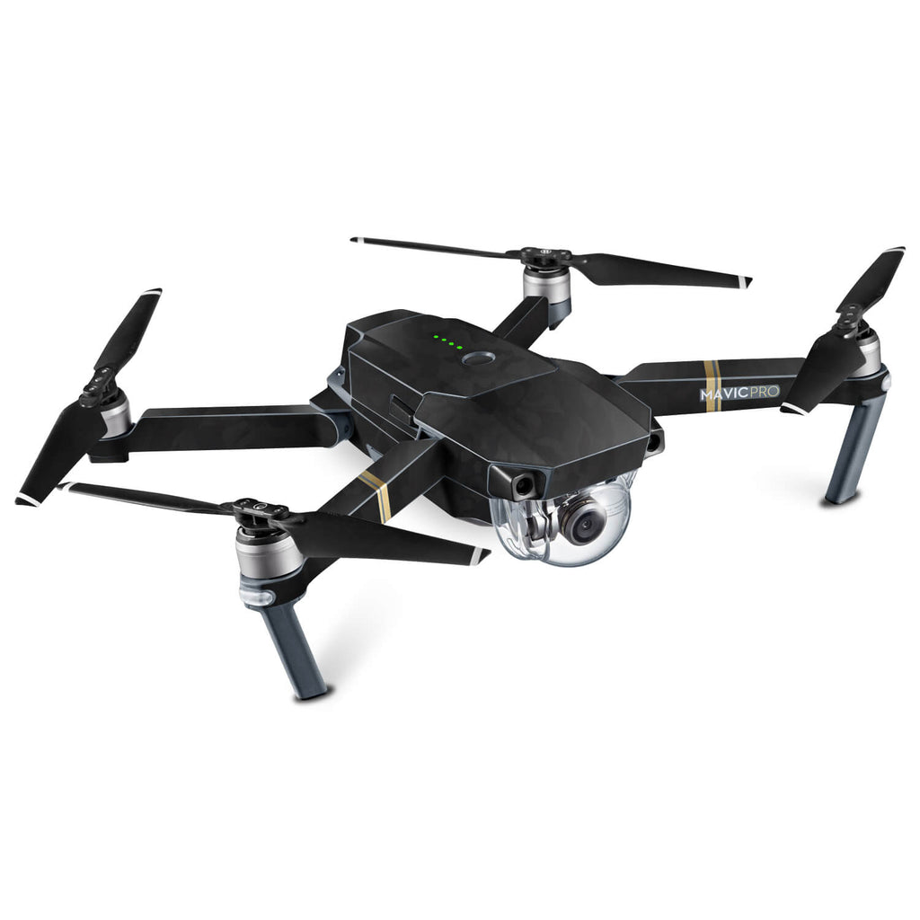 DJI Mavic Pro Black Camo Skins