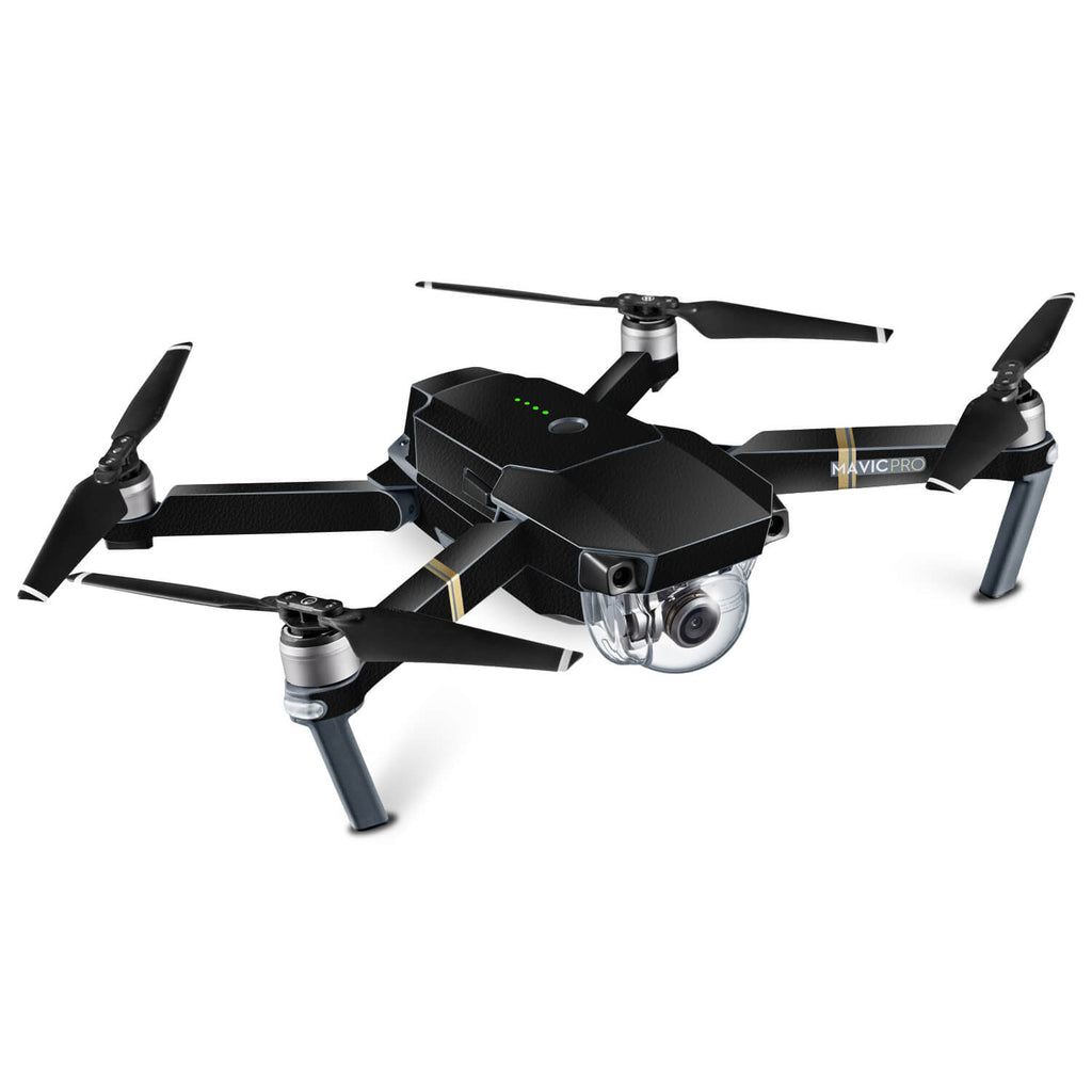 DJI Mavic Pro Black Leather Skins